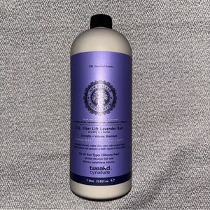 Tweak'd by Nature Lavender Rain Supersize 2XL Fiber Lift Shampoo 33.8oz SEALED
